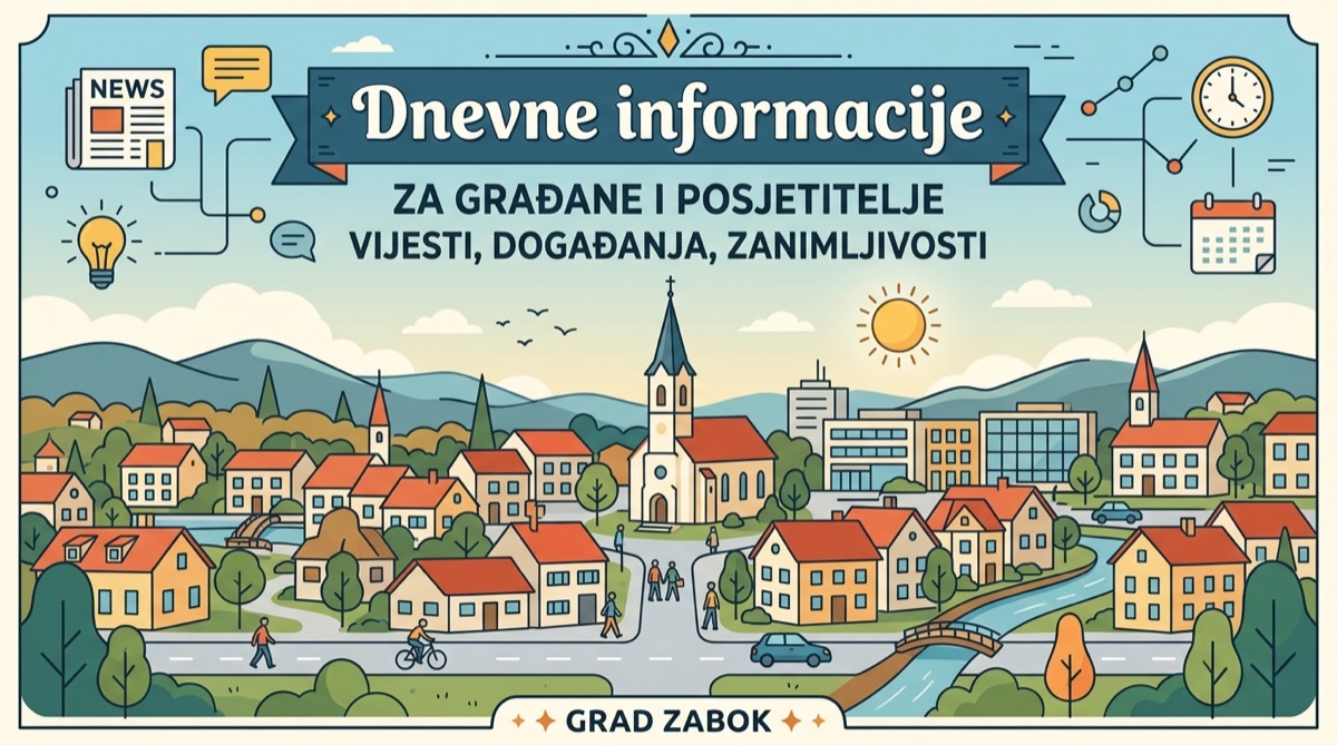 Zabok - zabok.org, Aktualnosti - Zabok - Petak 21. kolovoza 2026.